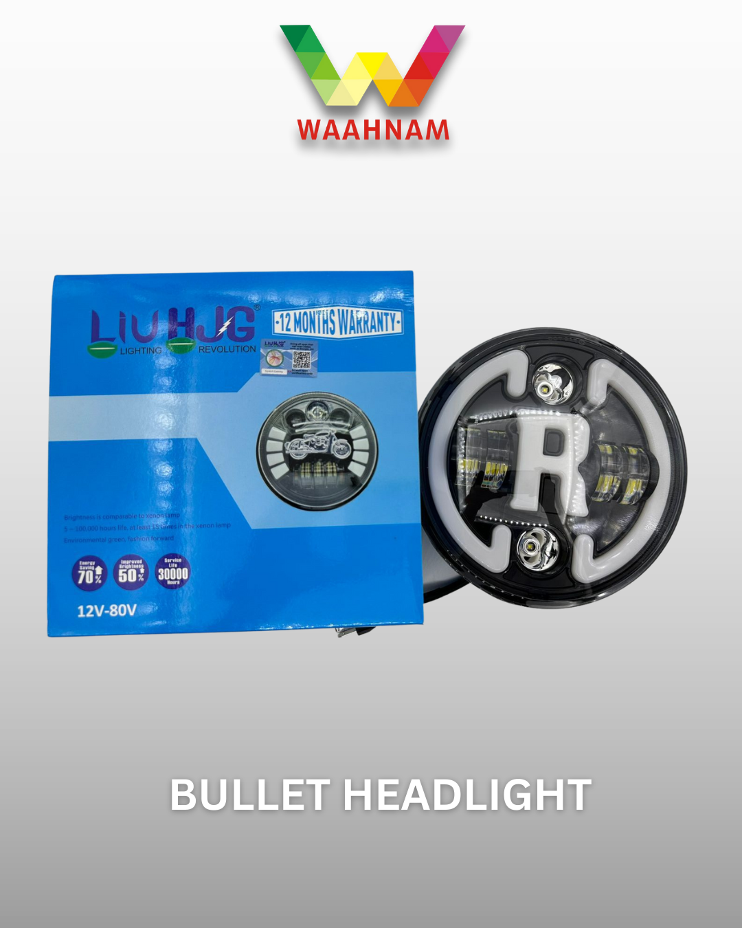 Bullet Headlight – Bold Look, Brilliant Light