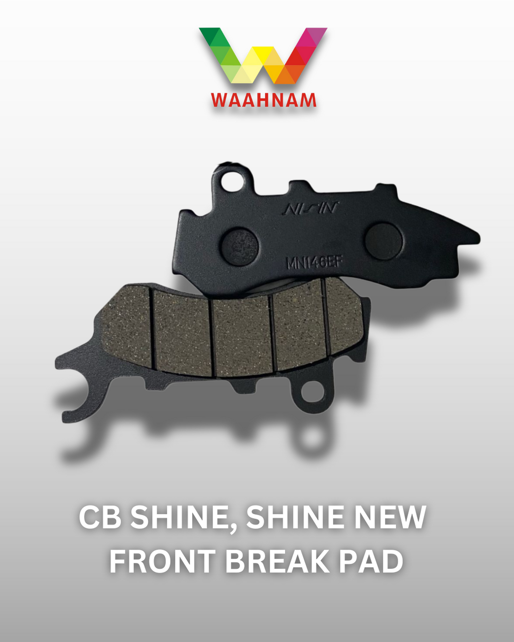 SP SHINE / SHINE BS6 FRONT BRAKE PAD – Waahnam Genuine Parts (4pc)