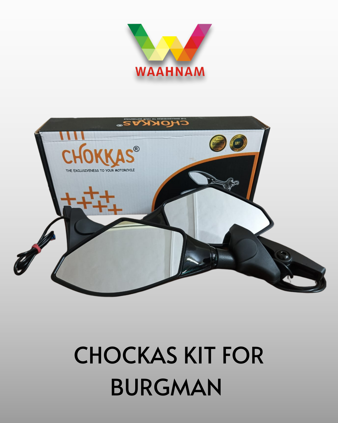 🏍️ Chokkas Kit Black for Suzuki Burgman