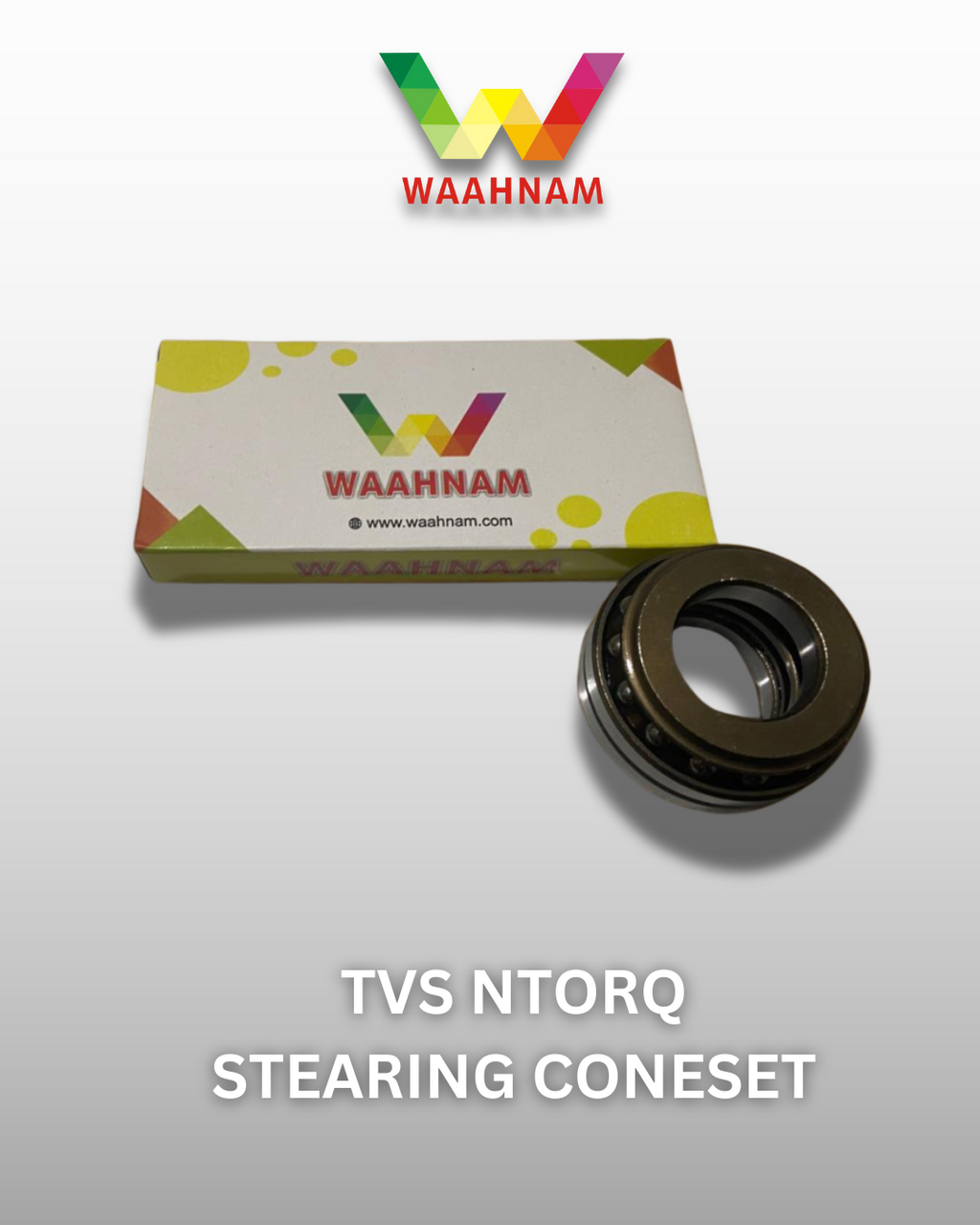 TVS Ntorq Steering Cone Set – Waahnam Genuine Parts