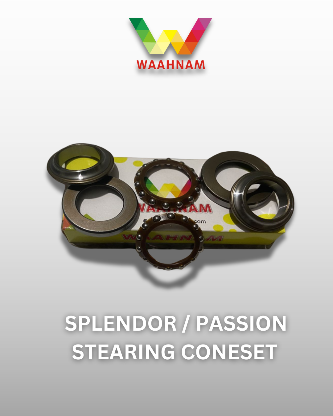 Hero Splendor / Passion Steering Cone Set – Waahnam Genuine Parts
