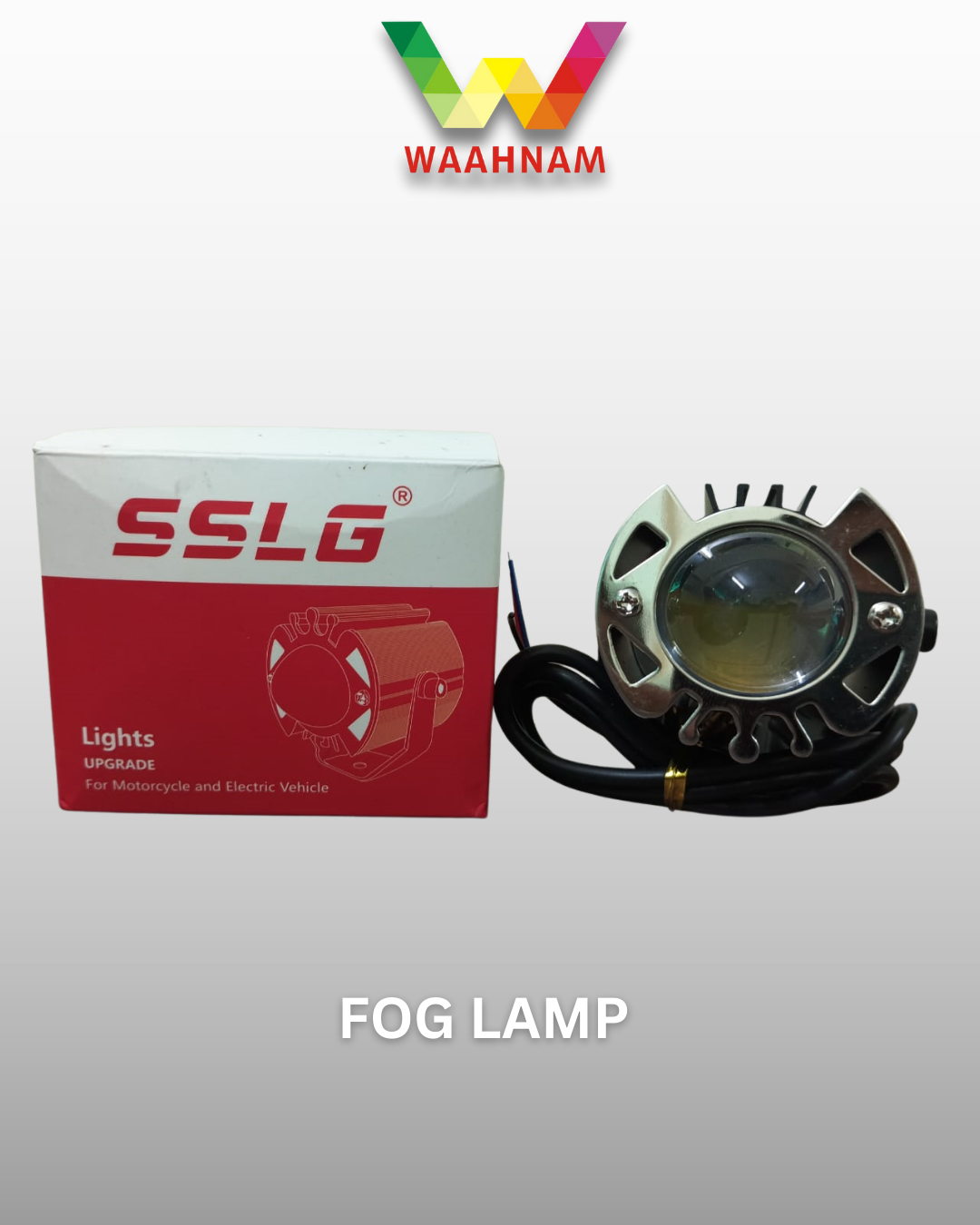 SSLG LED Fog Lamp – Powerful Auxiliary Light for Bikes & EVs  (1PC )