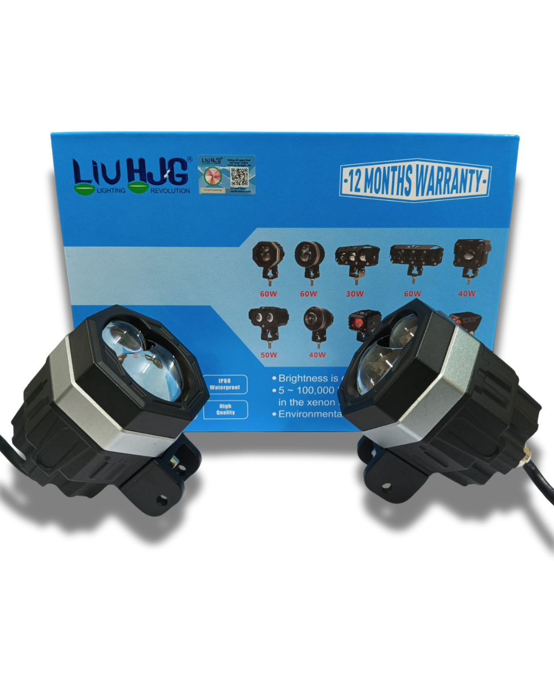 LIU HJG Dual LED Projector Fog Light (High Power)