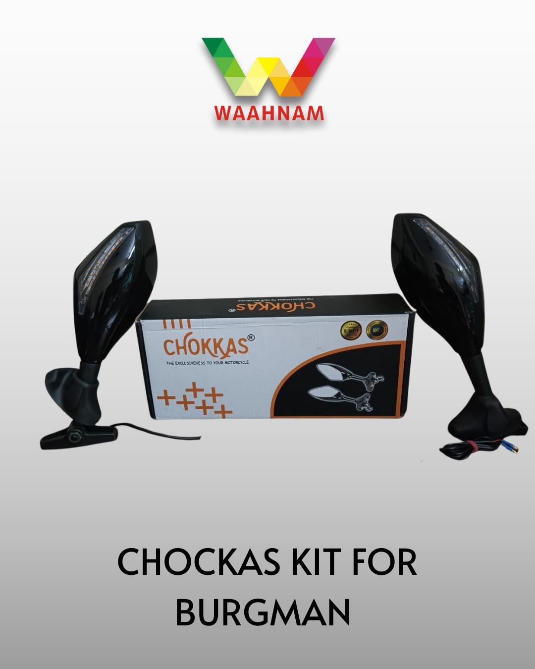 🏍️ Chokkas Kit Black for Suzuki Burgman