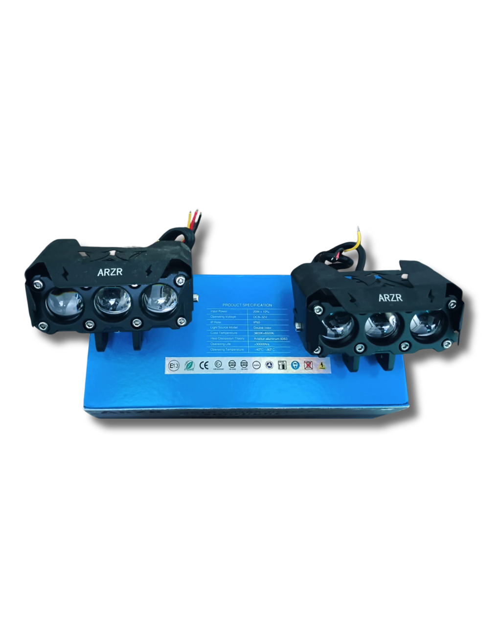 ARZR Moto Vajra Rcycle Spotlight