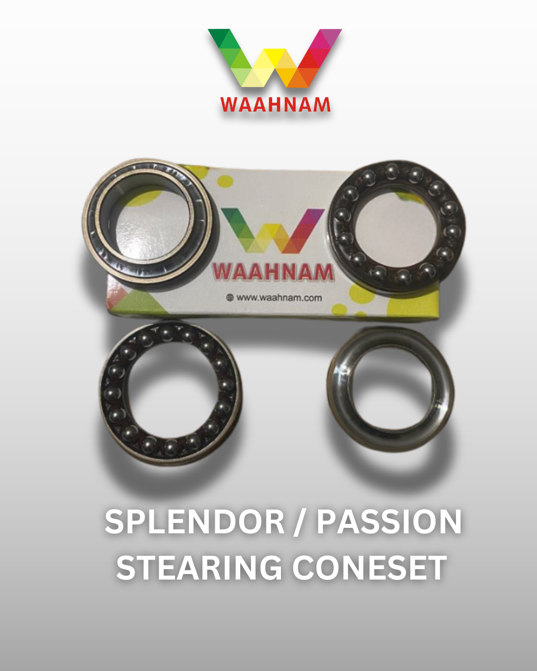 Hero Splendor / Passion Steering Cone Set – Waahnam Genuine Parts
