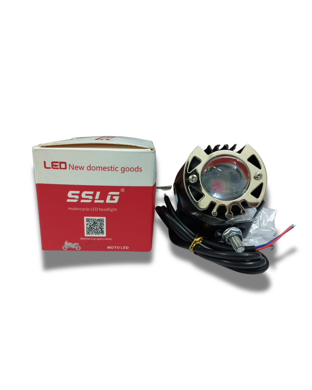 SSLG LED Fog Lamp – Powerful Auxiliary Light for Bikes & EVs  (2PC )