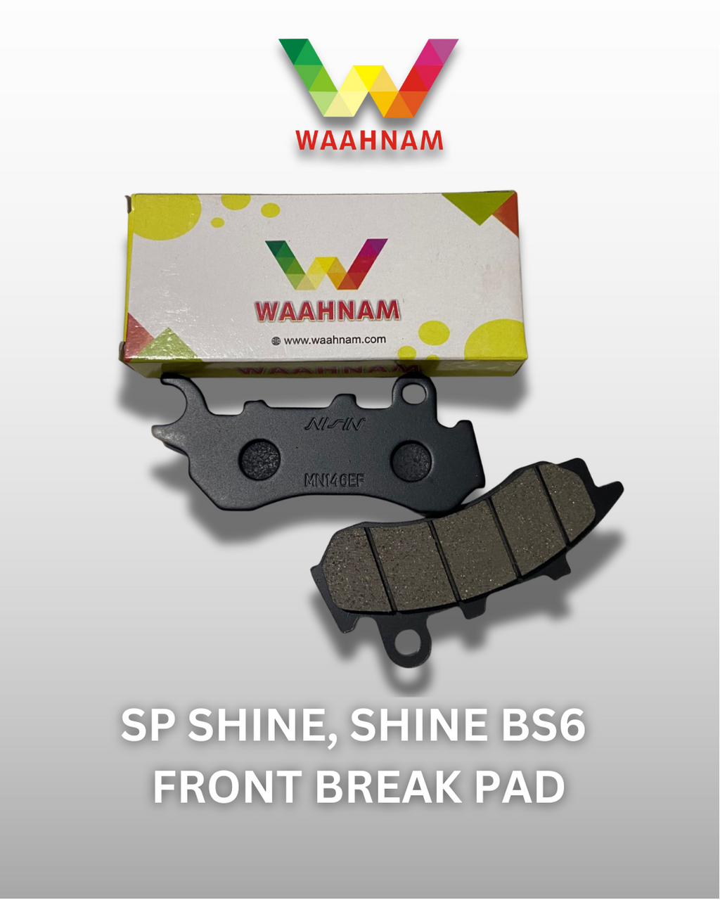 SP SHINE / SHINE BS6 FRONT BRAKE PAD – Waahnam Genuine Parts (4pc)