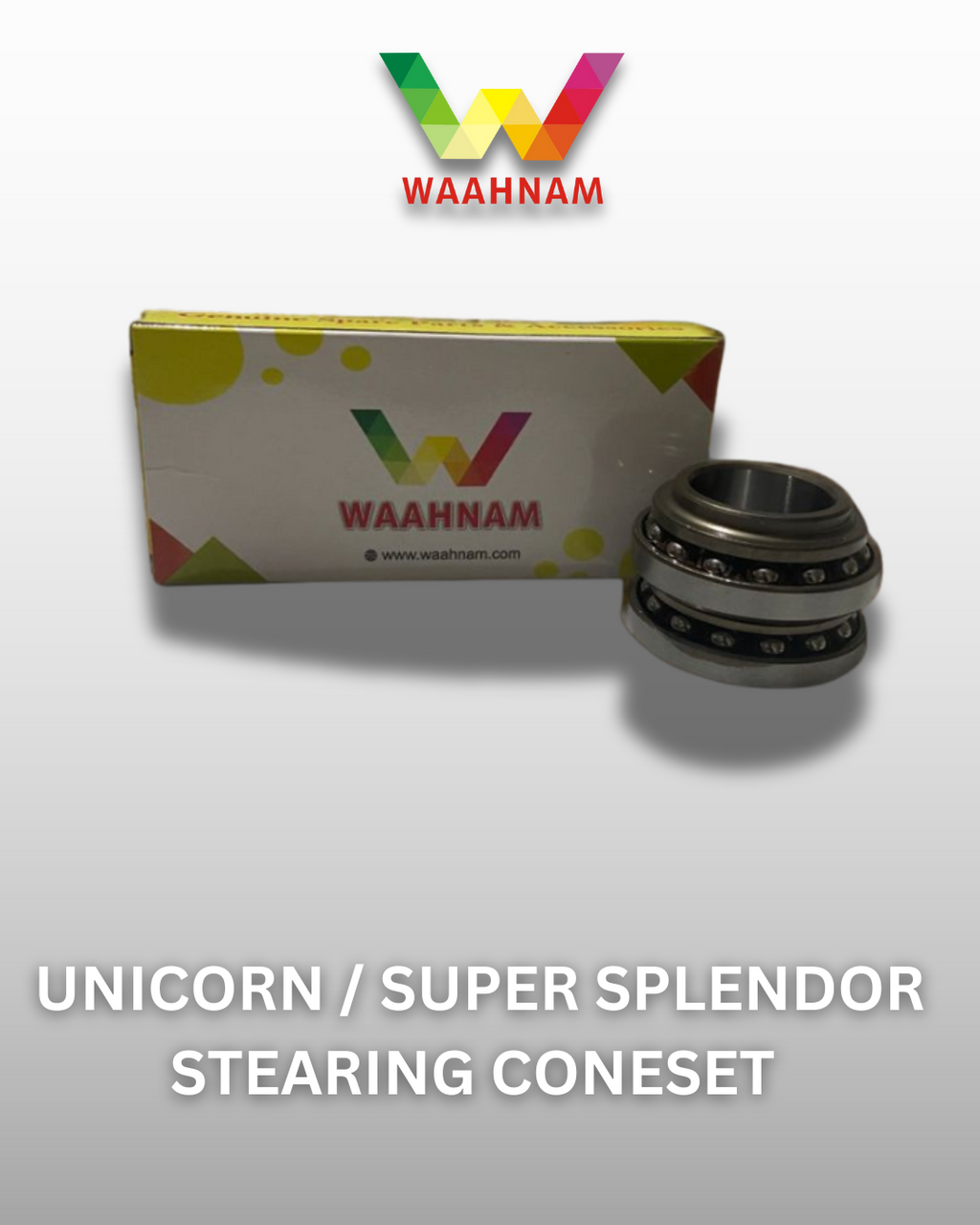 Honda Unicorn / Hero Super Splendor Steering Cone Set (2pc) – Waahnam Genuine Parts