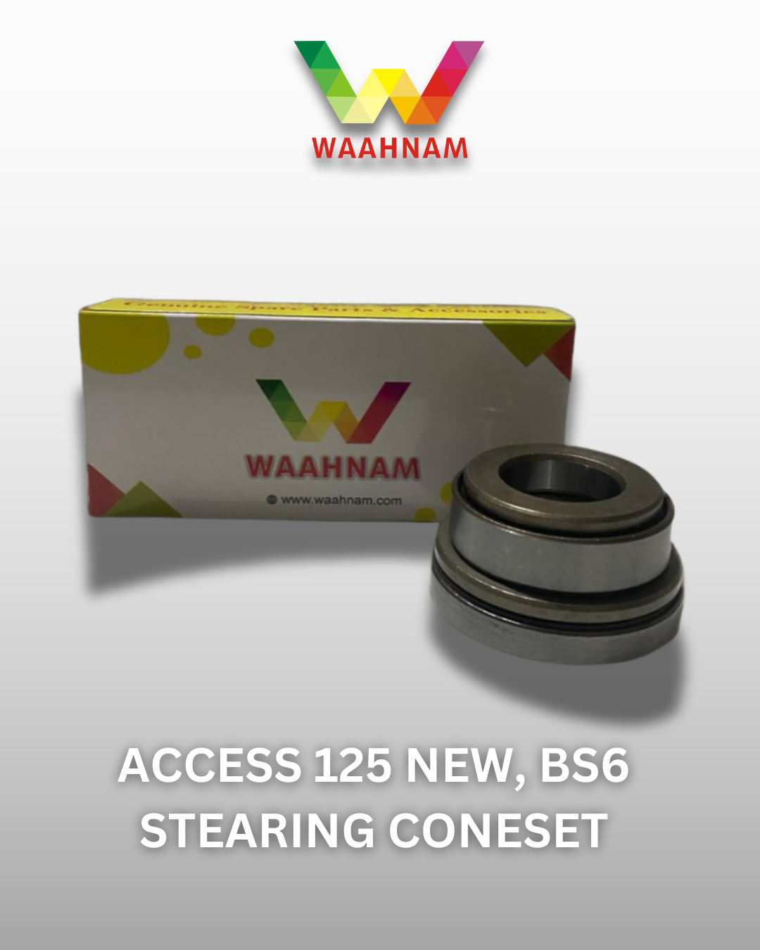 Access 125 New / BS6 Steering Cone Set – Waahnam Genuine Parts