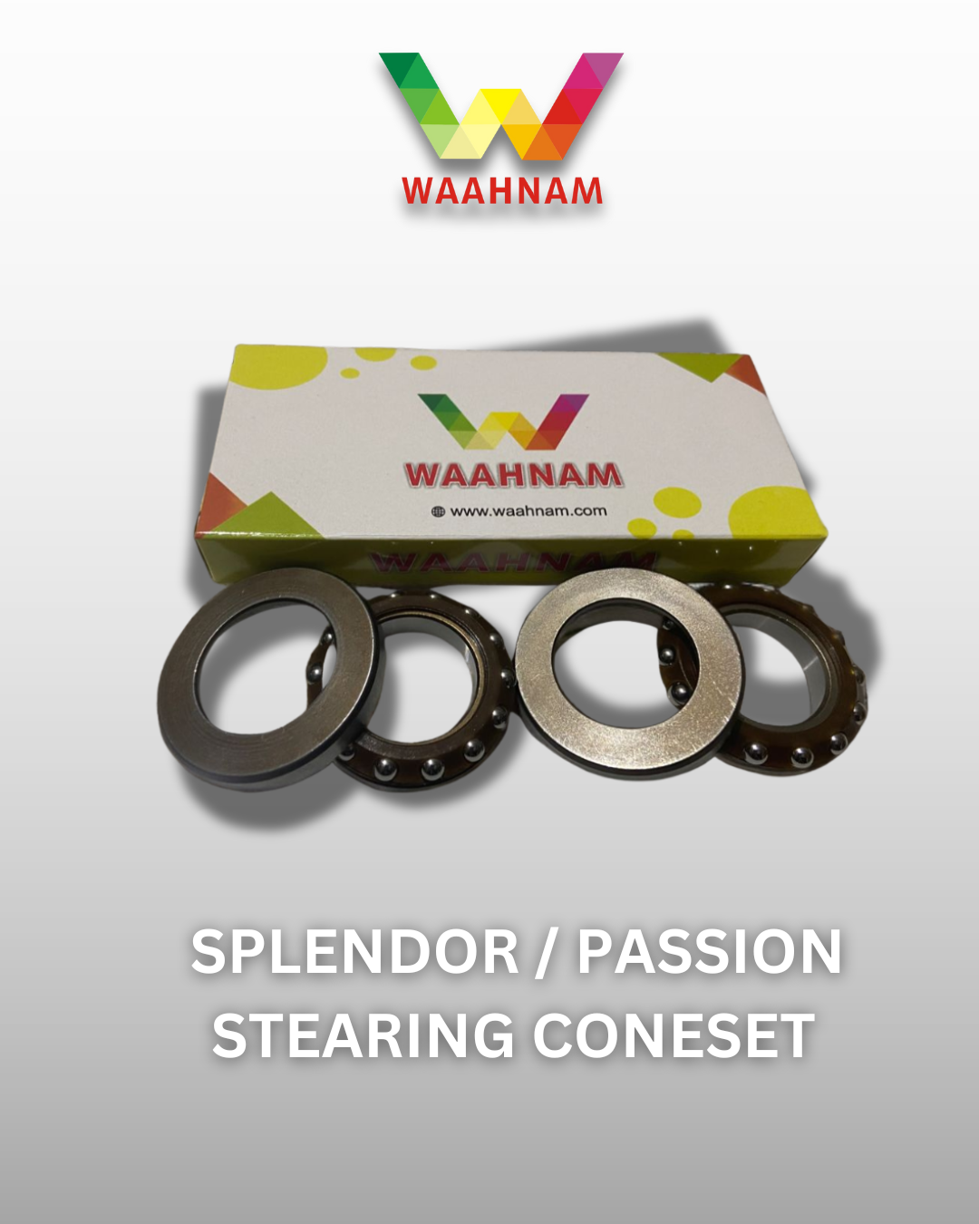 Hero Splendor / Passion Steering Cone Set – Waahnam Genuine Parts