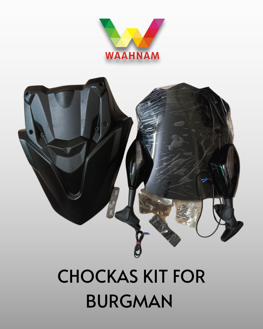 🏍️ Chokkas Kit Black for Suzuki Burgman