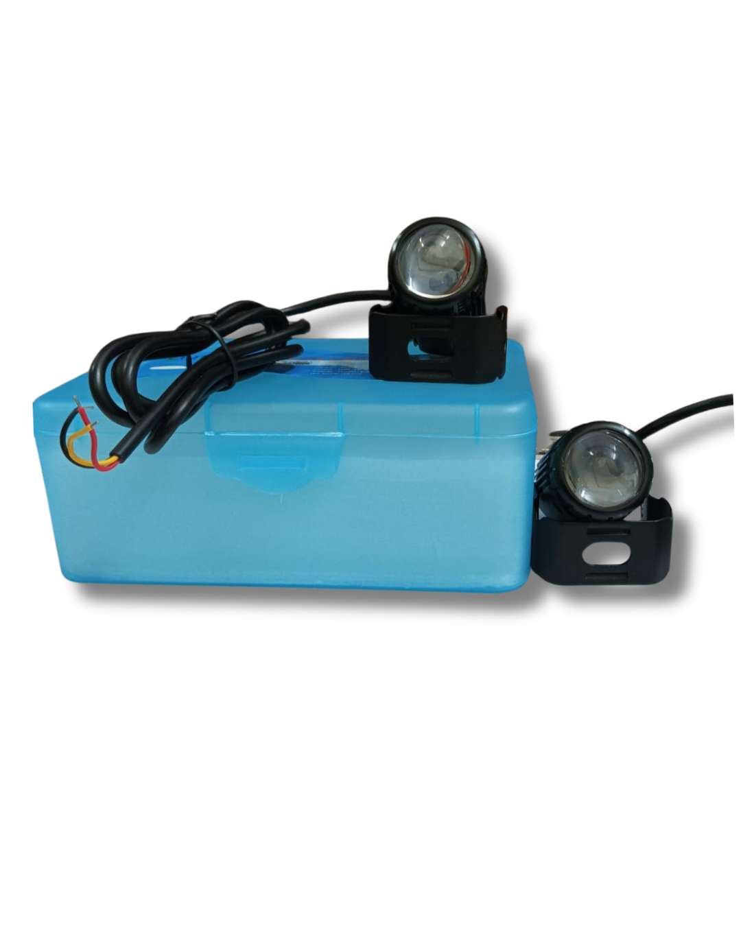 Mini Drive LED Fog Light – High Beam Focused Vision for Bikes & Scooters