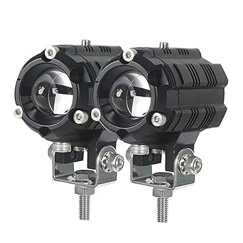 Dual-Color LED Driving Light – High-Performance Motorcycle Auxiliary Lamp