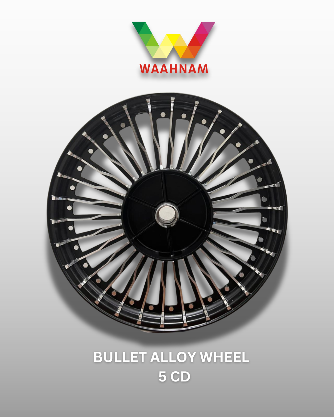 Bullet Alloy Wheel 5 CD (30 Spoke)