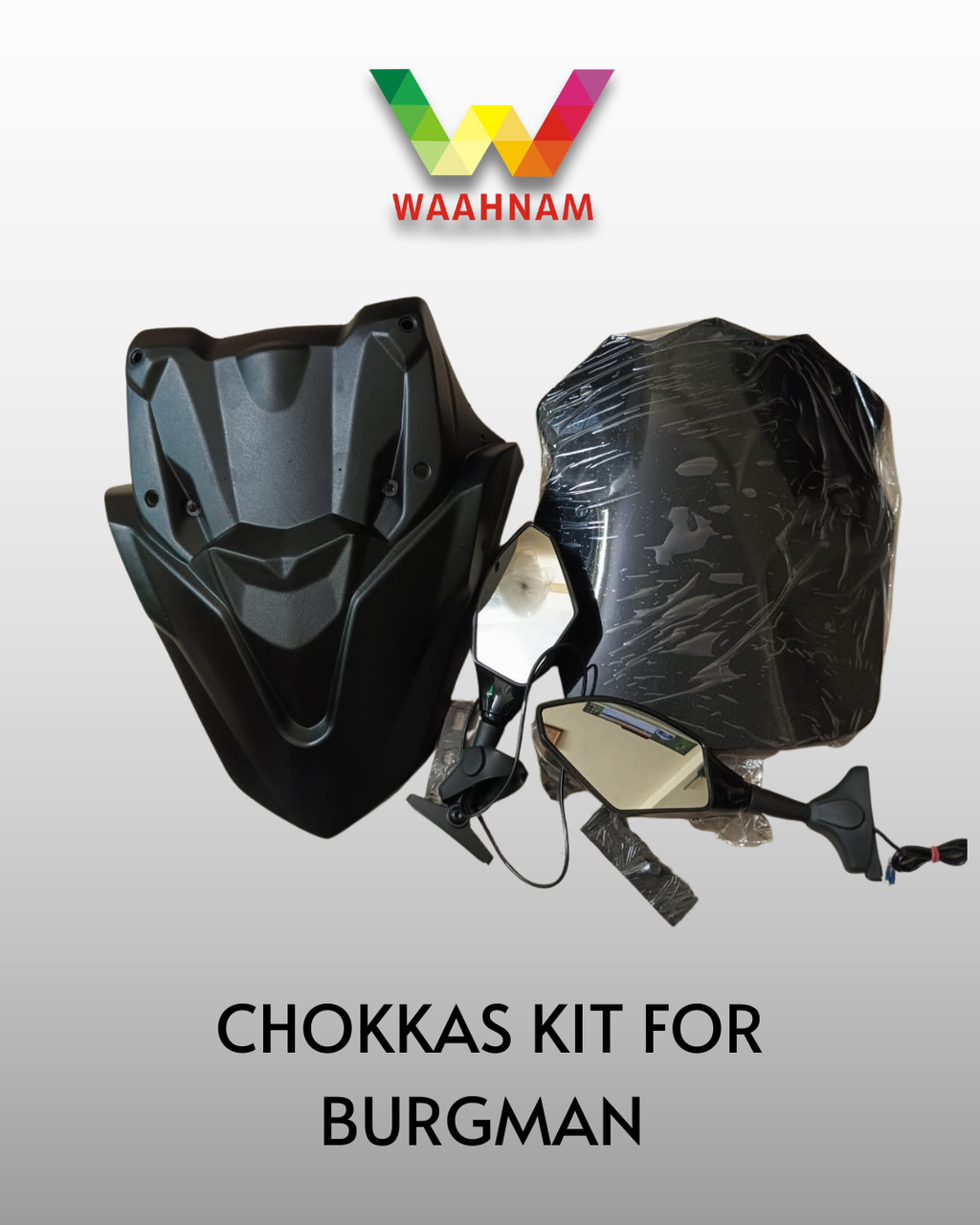 🏍️ Chokkas Kit Black for Suzuki Burgman