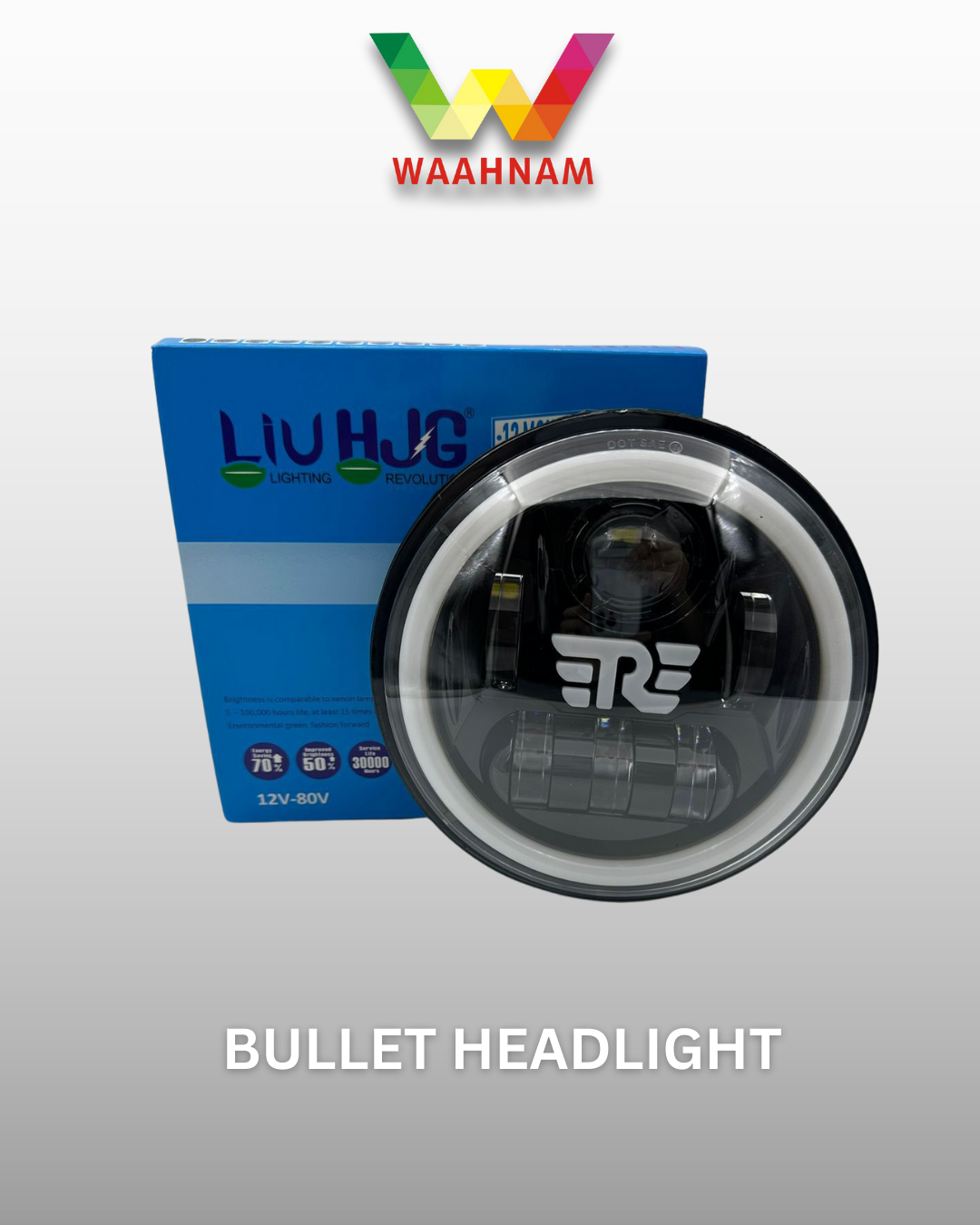 Bullet Headlight – Power, Style & Clarity