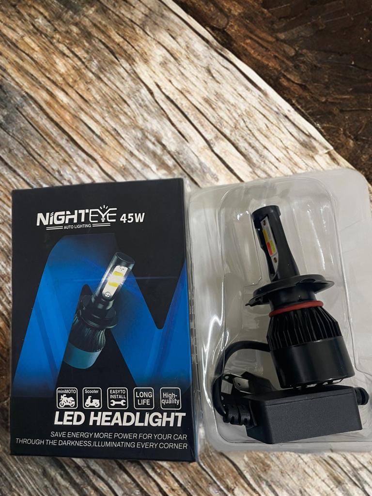 Nighteye 45W LED Headlight Bulb for 2-Wheelers
