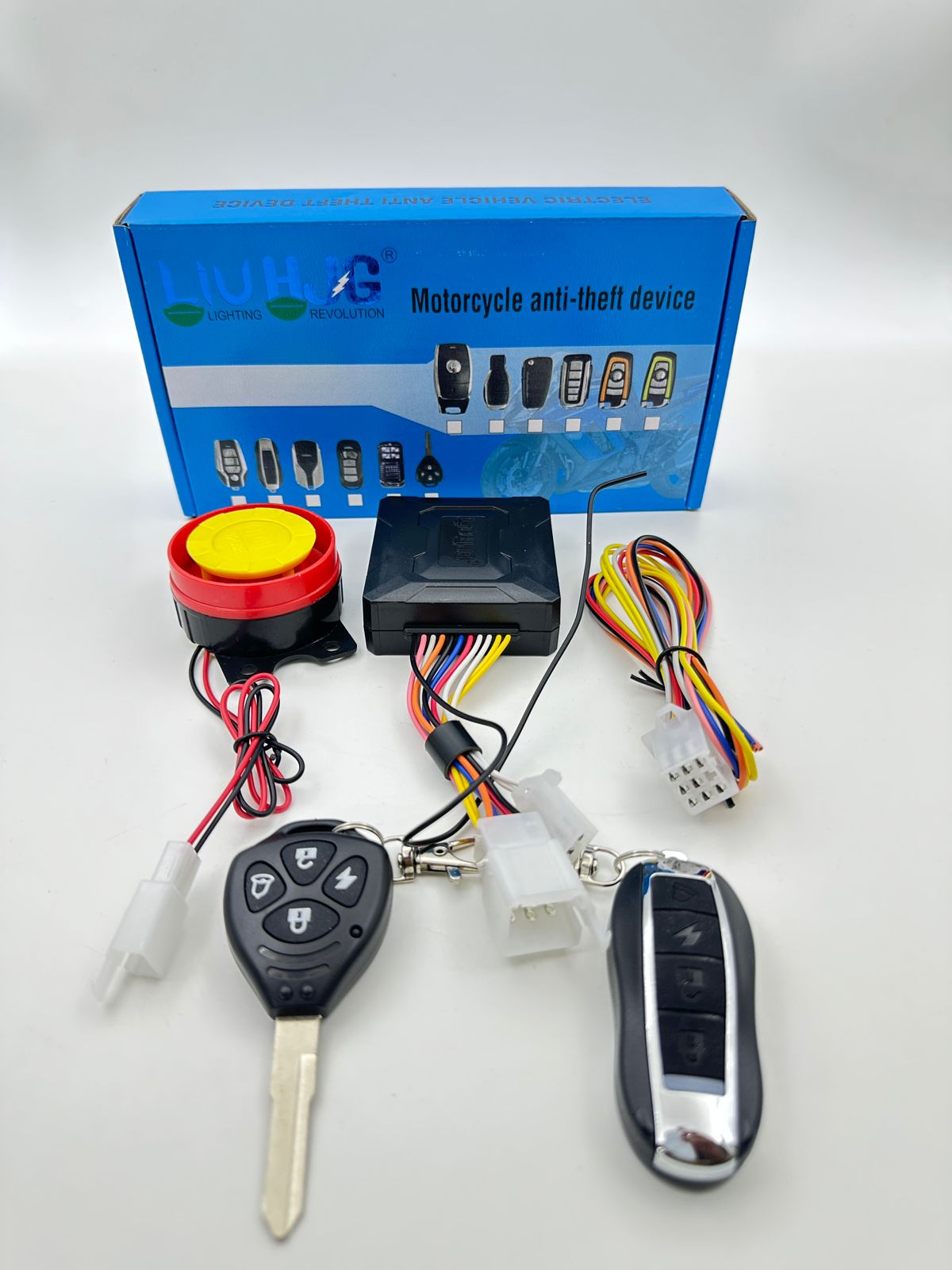 Motorcycle Anti-Theft Security Alarm System with Remote Control